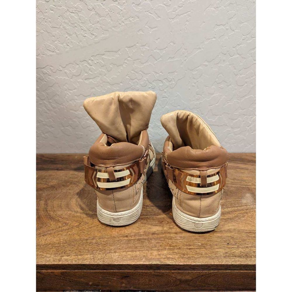 Ivy Kirzhner~Lunar~Hidden Wedge Sneaker Gold - 9 - Picture 5 of 9